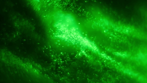 Green Liquid Background