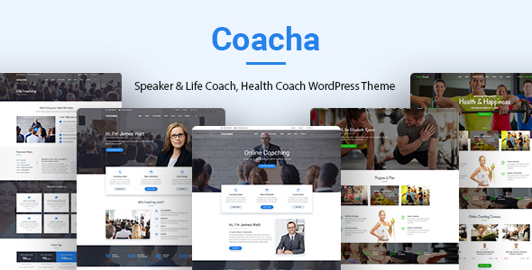Coach health and coaching wordpress theme