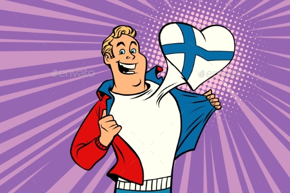 Sports Fan Loves Finland
