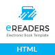 E Readers - Books Library eCommerce Store Html Template - ThemeForest Item for Sale