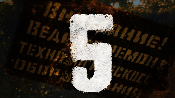 Grunge Industrial Countdown alt