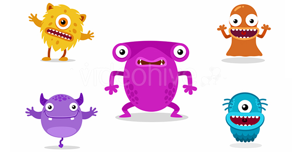 Cute Monster Animation Pack 2