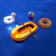 Inflatable Pool Toys - 3DOcean Item for Sale