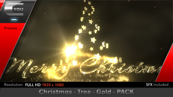 Christmas Tree Gold Pack