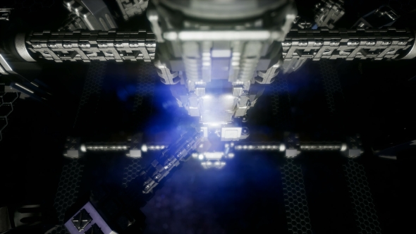 Spaceship Travelling Through the Universe alt