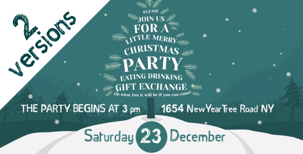 Christmas Party Invitation alt