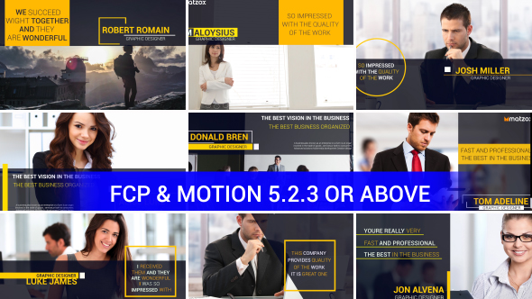 Corporate Intro Titles For FCP X & Apple Motion alt