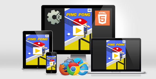 Ping Pong - swobodna gra HTML5