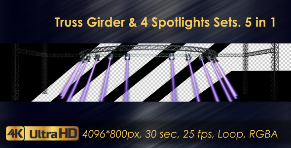 Truss Girder And Spotlight Sets 