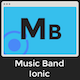 Music Band Ionic 3 - Full Application - CodeCanyon Item for Sale