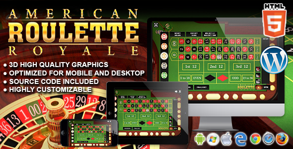 American Roulette Royale - gra kasynowa HTML5