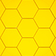 3D Slow Golden Hexagon Transition - VideoHive Item for Sale