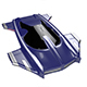 Hover car H3 - 3DOcean Item for Sale
