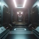 Sci-fi Space Hanger Corridor Loop - VideoHive Item for Sale
