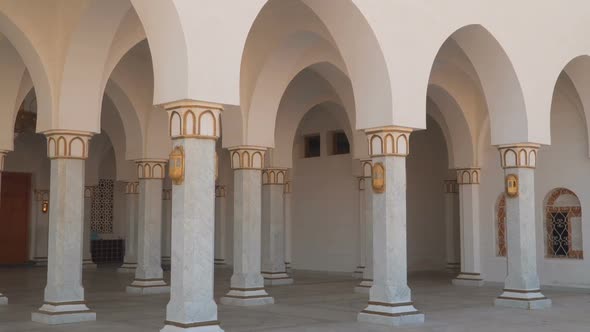 Arches and Columns Great Mosque in Sharm el-Sheikh