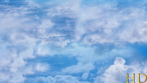 White Clouds on a Clear Blue Sky