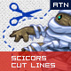 Scicors Cut Lines Generator - GraphicRiver Item for Sale