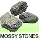 Mossy Stones - 3DOcean Item for Sale