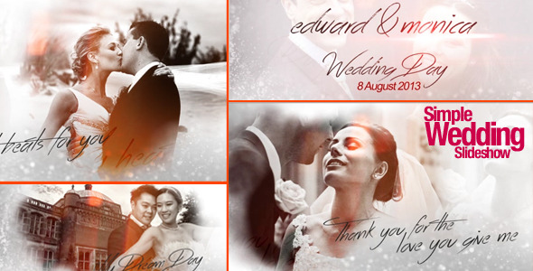 Simple Wedding Slideshow