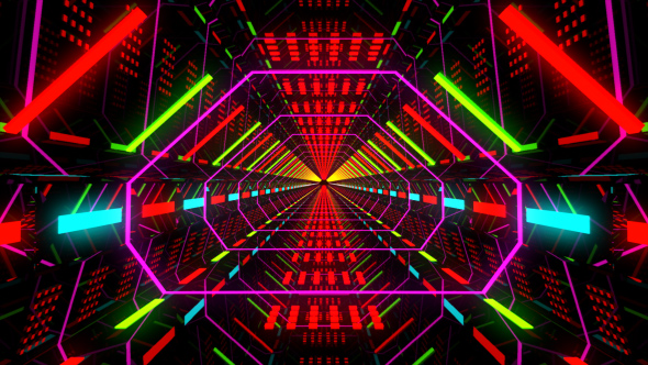 VJ Neon Light Tunnel alt