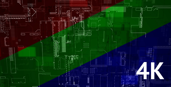 Diagram of Electronic Circuit Boards