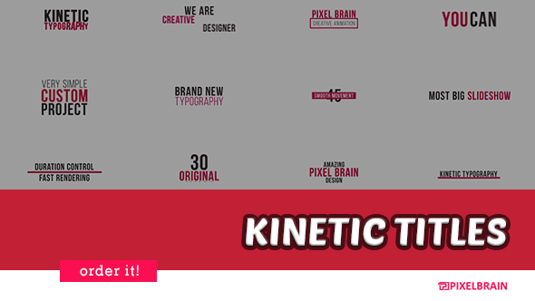 Kinetic Typography