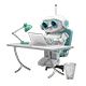 3D Animation of the Little Robot Behind the Table - VideoHive Item for Sale