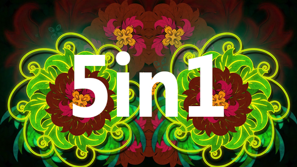 Ethnic Grunge Flower