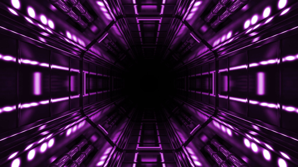 Purple Spaceship Hallway alt