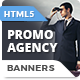 HTML5 Animated Banner Ads - Promo Agency (GWD) - CodeCanyon Item for Sale