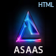 Asaas- Saas & App Landing Html5 Template - ThemeForest Item for Sale