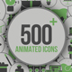 Animated Icons 500+ - VideoHive Item for Sale