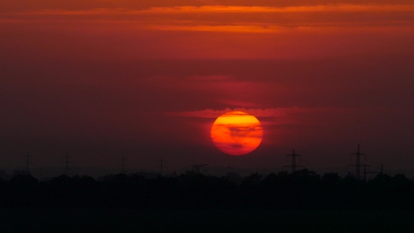 Crimson Sunset.