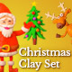 Christmas Clay Set - VideoHive Item for Sale