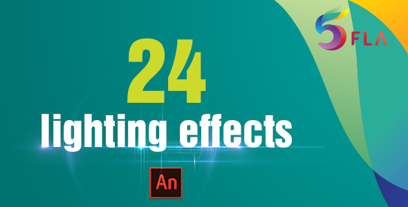 24 Light Effects (Adobe Animate CC)