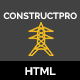 ConstructPro - Building Company HTML5 Responsive Template - ThemeForest Item for Sale