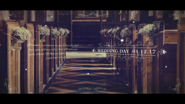 Wedding Parallax Slideshow
