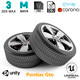 Pontiac Gto Wheel - 3DOcean Item for Sale