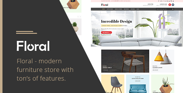 Floral Furniture Store Shopify Theme