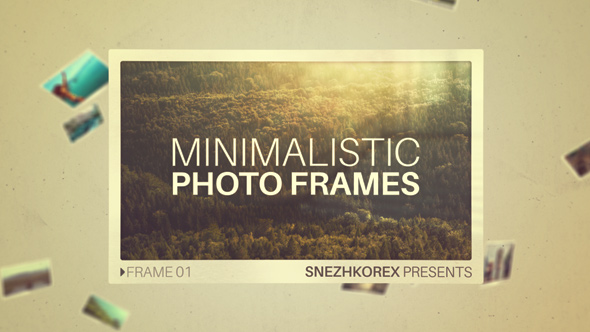 Minimalistic Photo Frames