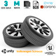 Volkswagen Scirocco Wheel - 3DOcean Item for Sale