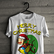 Christmas T-Shirt with Cute Monkey Theme - GraphicRiver Item for Sale