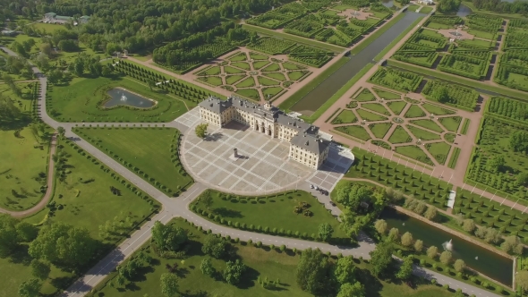 Aerial View of Konstantinovsky Palace