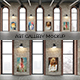 Art Gallery Interior Painting Mockup - GraphicRiver Item for Sale