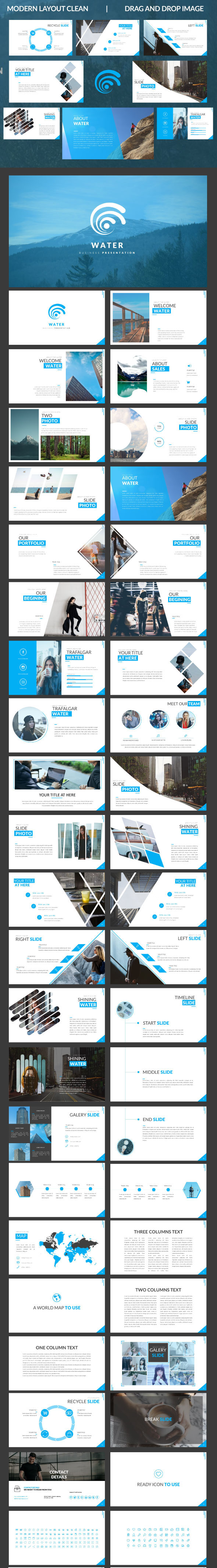 Water - Powerpoint Template