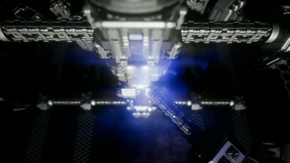 Spaceship Travelling Through the Universe alt