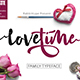 Lovetime ink Brush - GraphicRiver Item for Sale