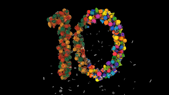 Christmas Ornaments Countdown alt