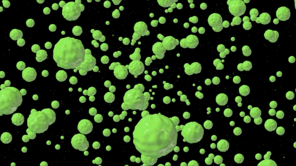Green Bacteria Infection Able To Loop