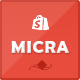 Micra Fashion Store Shopify Theme & Template - ThemeForest Item for Sale